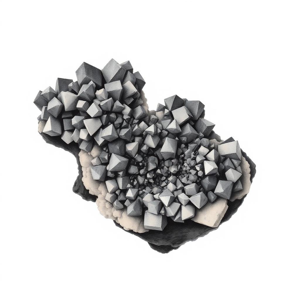 Botanical illustration of Selenium Metallicum